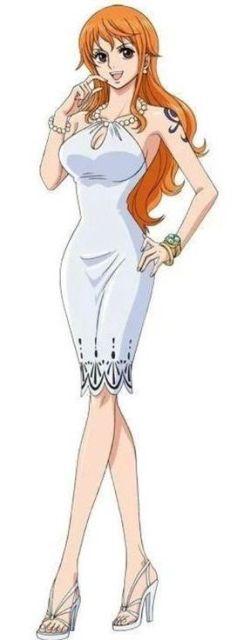 Дакимакура 170 х 60 см Намі Ван Піс One Piece Nami Подушка + наволочка одностороння, фото 1