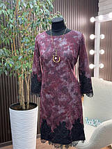 Елегантна жіноча сукня, тканина "Ангора" 46, 48, 50, 52, 54 розмір 46, фото 5