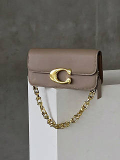 Сумочка клатч Coach Idol Bag бежевий