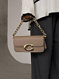 Сумочка клатч Coach Idol Bag бежевий, фото 2