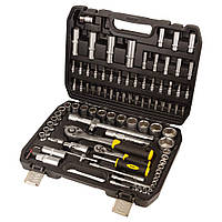 Набір торцевих насадок та біт 1/4" 1/2" Sigma CrV Mid 94 шт Набір інструментів універсальний