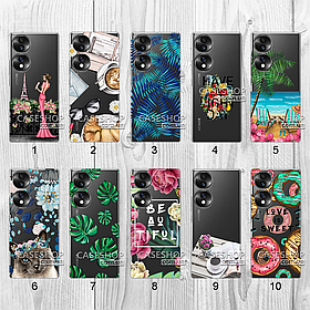 Силіконовий чохол з малюнком для Huawei Honor 70 (new collection)