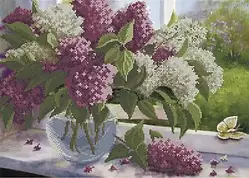 Схема для вишивання бісером ТМ Acorns Аромат весни А3-К-132