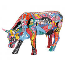 Колекційна статуетка корова Partying with P-COW-sso, Size L, фото 4