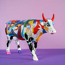 Колекційна статуетка корова Ziv's Udderly Cool Cow, Size L, фото 6
