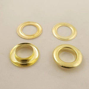 Люверс Золото 8мм (1000шт) (матр.00256)