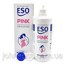 Розчин для контактних лінз Eso Pink 360 мл, Розчин з гіалуроновою кислотою Eso Pink, Розчин для зберігання лінз Eso Pink, фото 1