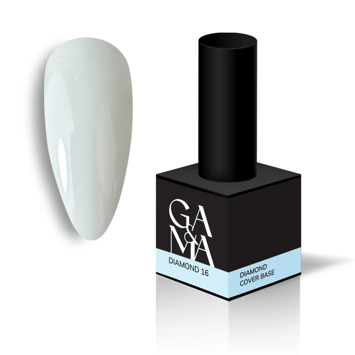 Камуфлююча база Ga&Ma Даймонд 016 Cover base Diamond, 15 мл