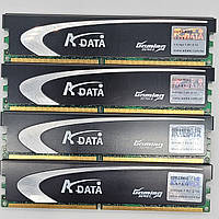Комплект оперативної пам'яті ADATA DDR2 8Gb (4x2Gb) 800MHz PC2-6400U 2R8 CL5 (AD2800G002GOU) Б/В