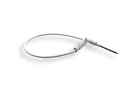 Трос голка-вушко для жорстких датчиків 170 мм (білий)