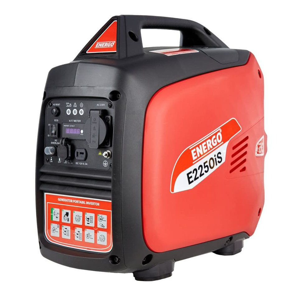 Инверторный портативный генератор 2 кВт, бензиновий ENERGO E2250iS ...