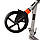 Самокат дитячий Urban Scooter колеса 230 мм PU з ручним гальмом Чорний 10+, фото 4