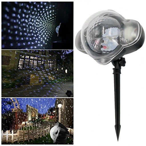 Кольоровий лазерний проєктор Snow flower Lamp Pro 2