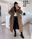 Пальто зимове 644 аб, фото 6