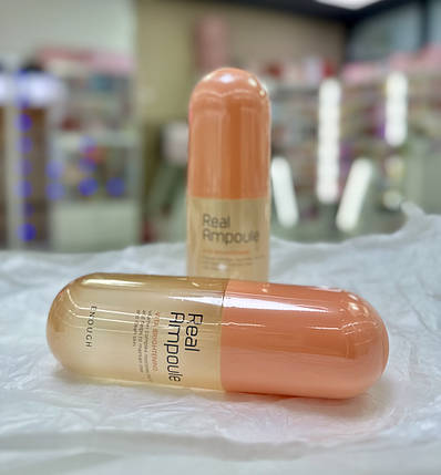 Сироватка для обличчя Enough Real Ampoule Vita Brightening 200ml, фото 4