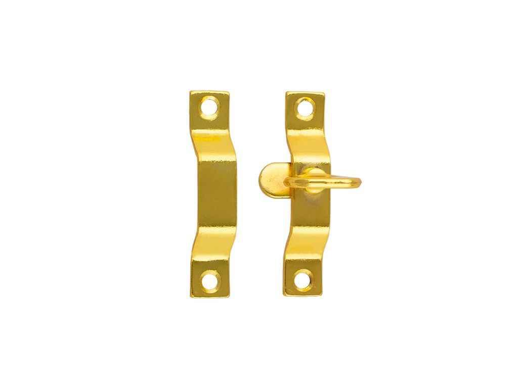 Завертка віконна золото 60х12мм GP 01-46-001 ТМ FZB BP, фото 1