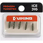 Мормишка вольфрамова Viking Fishing Shrimp 9mm Olive (5 шт), фото 2