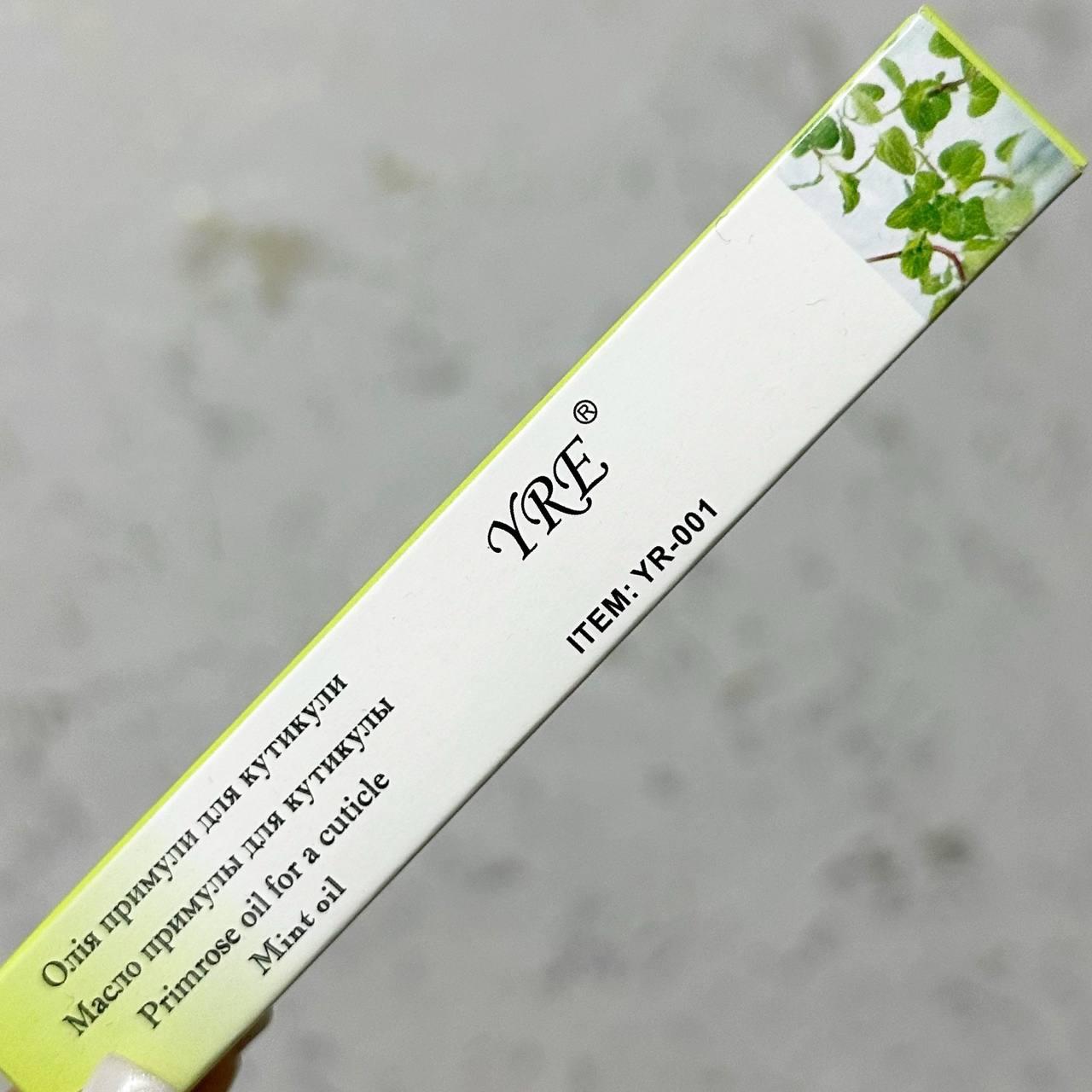 Олія для кутикули в ручці YRE М'ята 5 мл