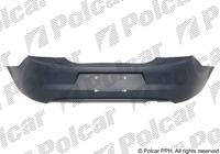 Бампер задний Citroen C-Elysee '13-17, 1608703380