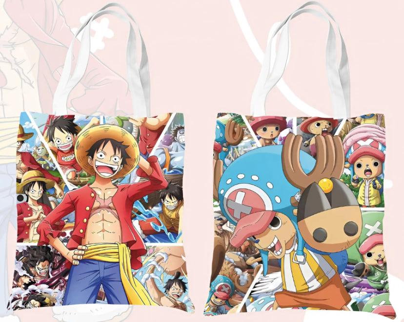Шоппер еко-сумка Ван Піс One Piece 36 х 33 см двосторонній