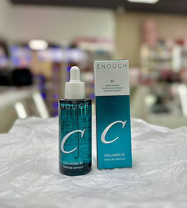 Ампульна сироватка з колагеном Enough Collagen 3x moisture Ampoule 50 мл, фото 3
