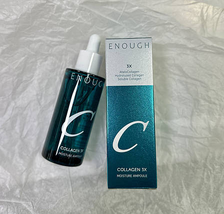 Ампульна сироватка з колагеном Enough Collagen 3x moisture Ampoule 50 мл, фото 1