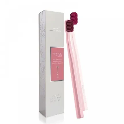 Ультра-м'які зубні щітоки, набір 2 шт. Swiss Smile Nuance Nude, фото 1