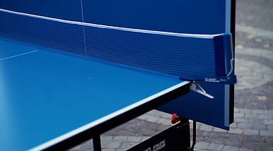 Всепогодний тенісний стіл Athletic Outdoor Alu Line GSI-sport Пінг понг складаний, вуличний, домашній, Синій, фото 6