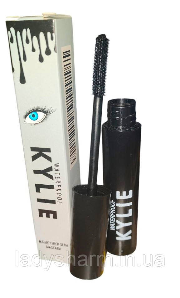 Kylie Magic Thick Slim Waterproof Mascara , туш для вій підкручує + подовжує, фото 1