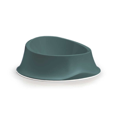 Миска Stefanplast (Стефанпласт) Chic для собак та котів пластикова 0.35 л смарагдовий, фото 1