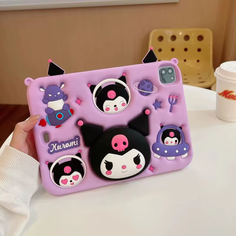 Чохол Kuromi case на планшет Xiaomi Mi Pad 6 (11") / фіолетовий