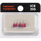 Мормишка вольфрамова Viking Fishing Drop 3mm Rainbow (5 шт), фото 2