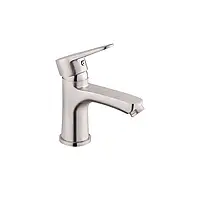 Змішувач для раковини Kroner KRM Elbe - N010 Нікель Якісний кран для ванни Стильний кран у санвузол