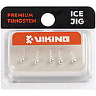 Мормишка вольфрамова Viking Fishing Round 3mm Silver (5 шт), фото 2