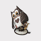 Грілка на заварний чайник Совушка з підставкою., фото 2