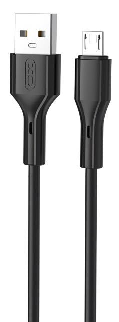 Кабель Micro USB 1.0 m XO NB230 (NB230_M_Black) чорний (коробка)