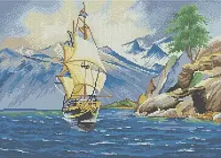 Схема для вишивання бісером ТМ Acorns Біля далеких берегів А3-К-283