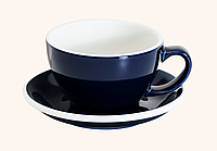 LOVERAMICS EGG Cafe Latte Cup (денім) чашка і блюдце Латте 300 мл