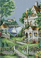 Схема для вишивання бісером ТМ Acorns Будинок біля озера А3-К-854