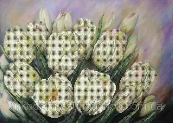 Схема для вишивання бісером ТМ Acorns Букет до 8 Березня А3-К-103, фото 1