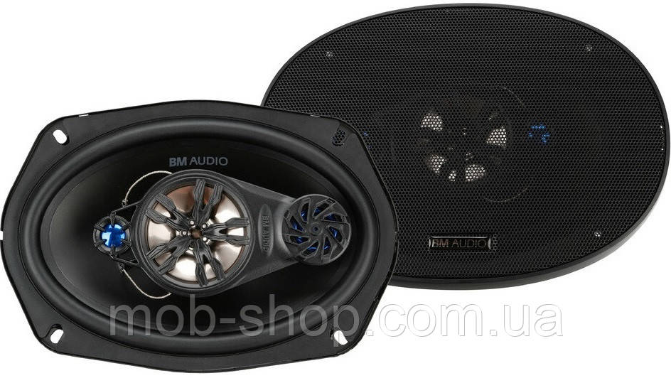 Автомобільні динаміки овали BOSCHMANN 6x9 BM Audio JX-9688 500W 4х смугові