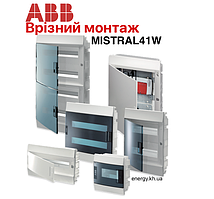  Врізний монтаж Щити ABB Mistral 41F 