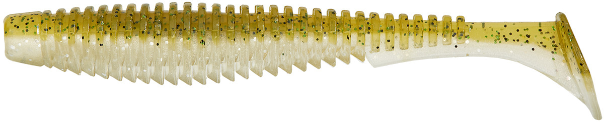Силикон FishUP U-Shad 4"" #202 - Green Pumpkin/Pearl (8шт/уп), фото 1