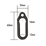 Притискна пластина штатива NTECH-GEO TP-63х24, фото 3