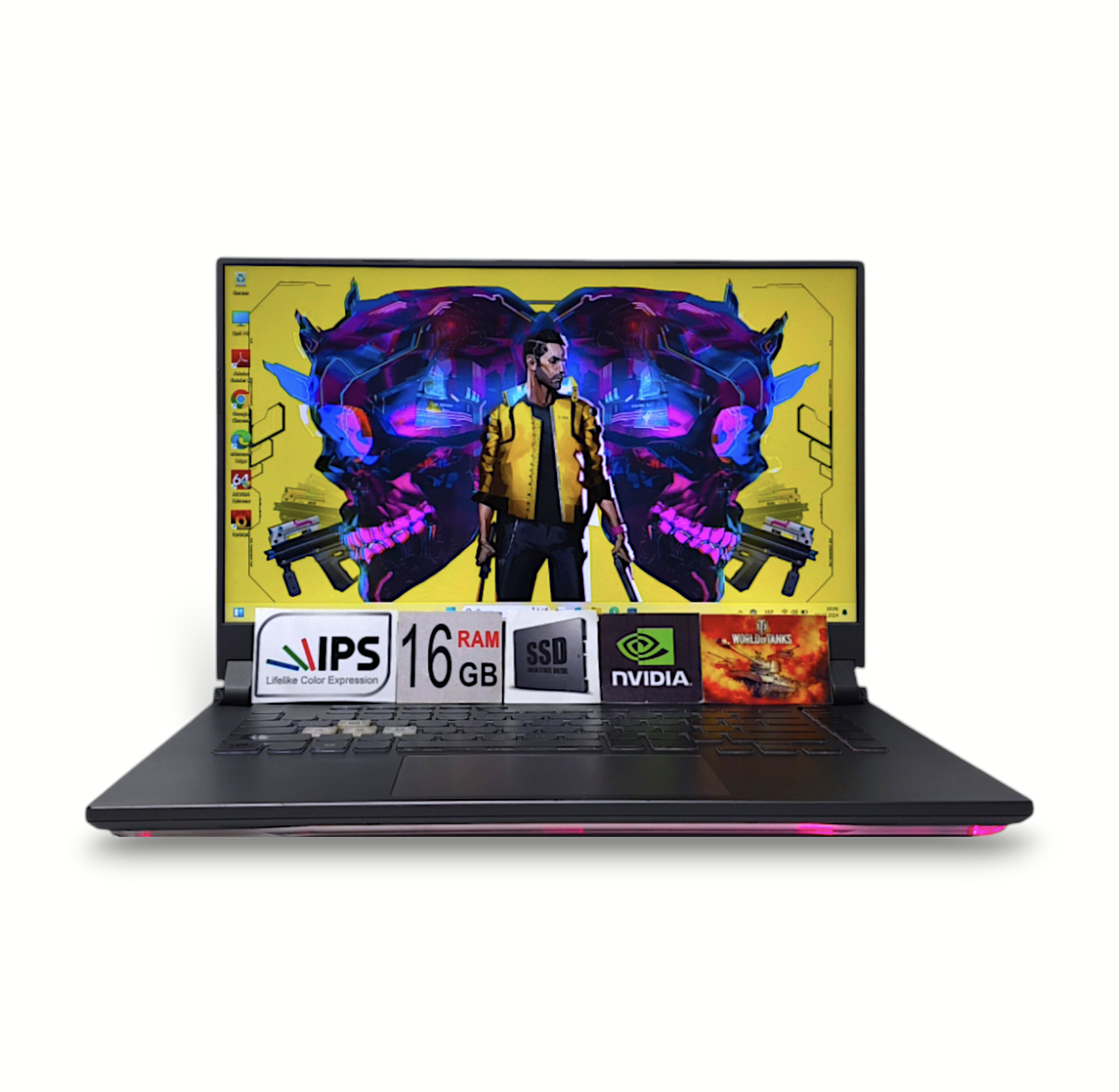 Ноутбук Asus Rog Strix G15 15.6 FHD IPS 144Hz Ryzen 7 4800H 16Gb DDR4 SSD512GB RTX 3060 6GB
