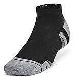 Шкарпетки UA Performance Tech 3pk Low чорний, сірий Уні XL, фото 2