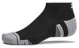 Шкарпетки UA Performance Tech 3pk Low чорний, сірий Уні XL, фото 3