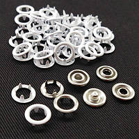 Кнопка трикотажна Baby 10,5 Туреччина Біла (50шт.)