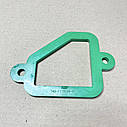 Прокладка патрубка з'єднувального КАМАЗ (3- вугільна, зелений силікон) 740.1115036 / 740-1115036-01, фото 2