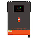 Гібридний інвертор Powmr Solar 6.2KW, 8 В,120 А 6200 Вт, чиста синусоїда, для дому, офісу,, фото 2